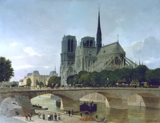 Notre Dame, Parijs, 1884